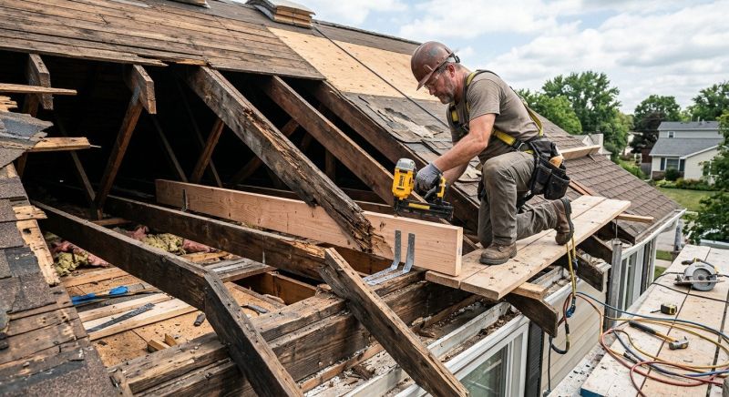Ceiling Joist Repair in Wilmington, NC