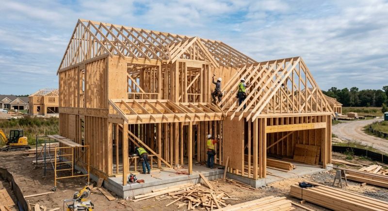 Construction Framing in Kansas City, KS