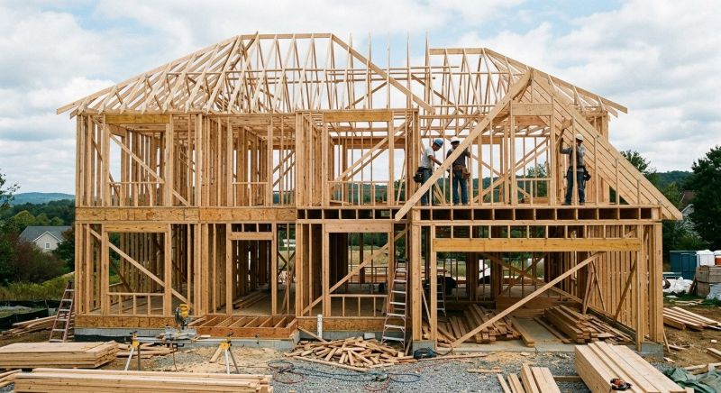 House Framing in Conroe, TX