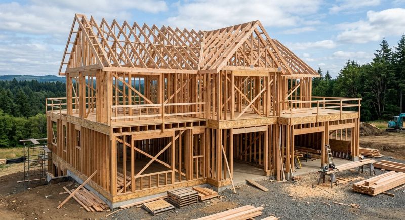 House Framing in Kansas City, KS