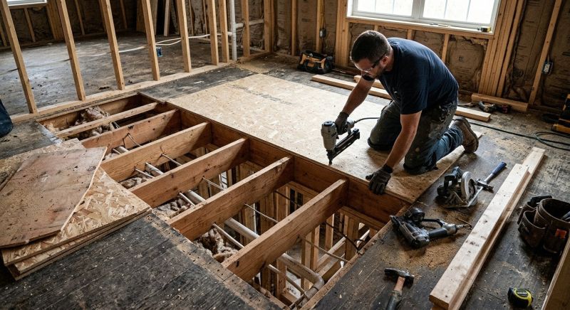 Underfloor Repair in Wilmington, NC