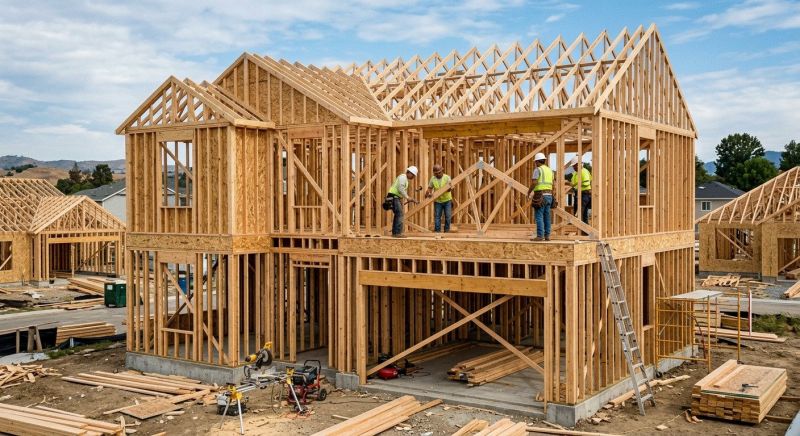 Wood Framing in Conroe, TX