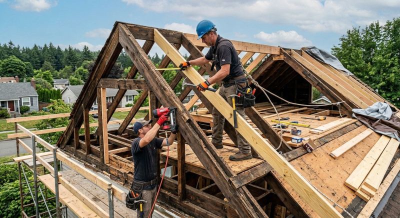 Wood Framing Repair in Kansas City, KS