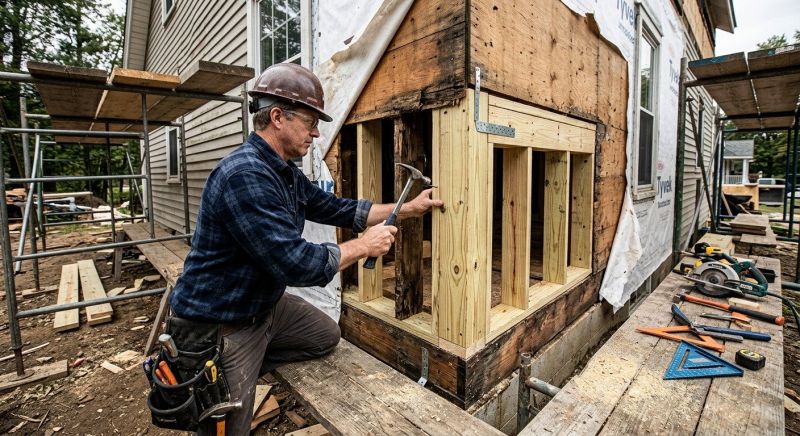 Wood Framing Repair in Wilmington, NC
